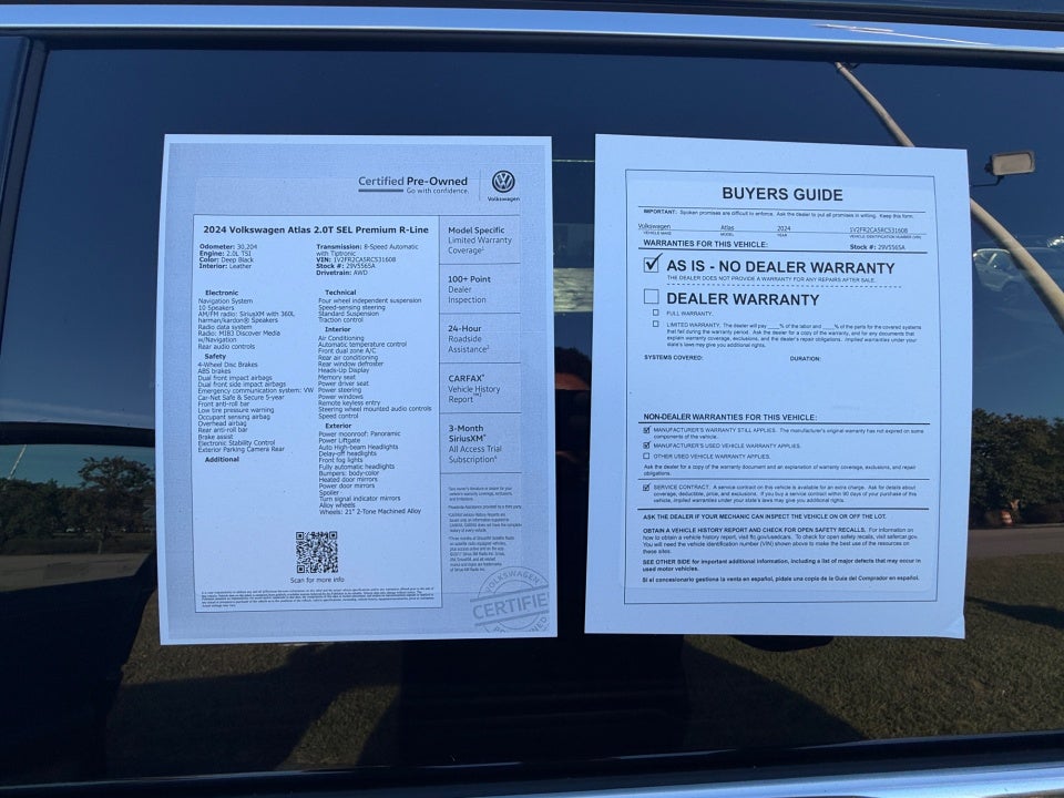2024 Volkswagen Atlas 2.0T SEL Premium R-Line