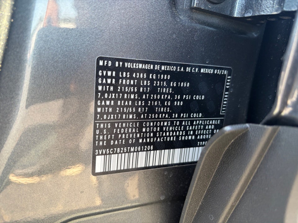 2026 Volkswagen Taos S