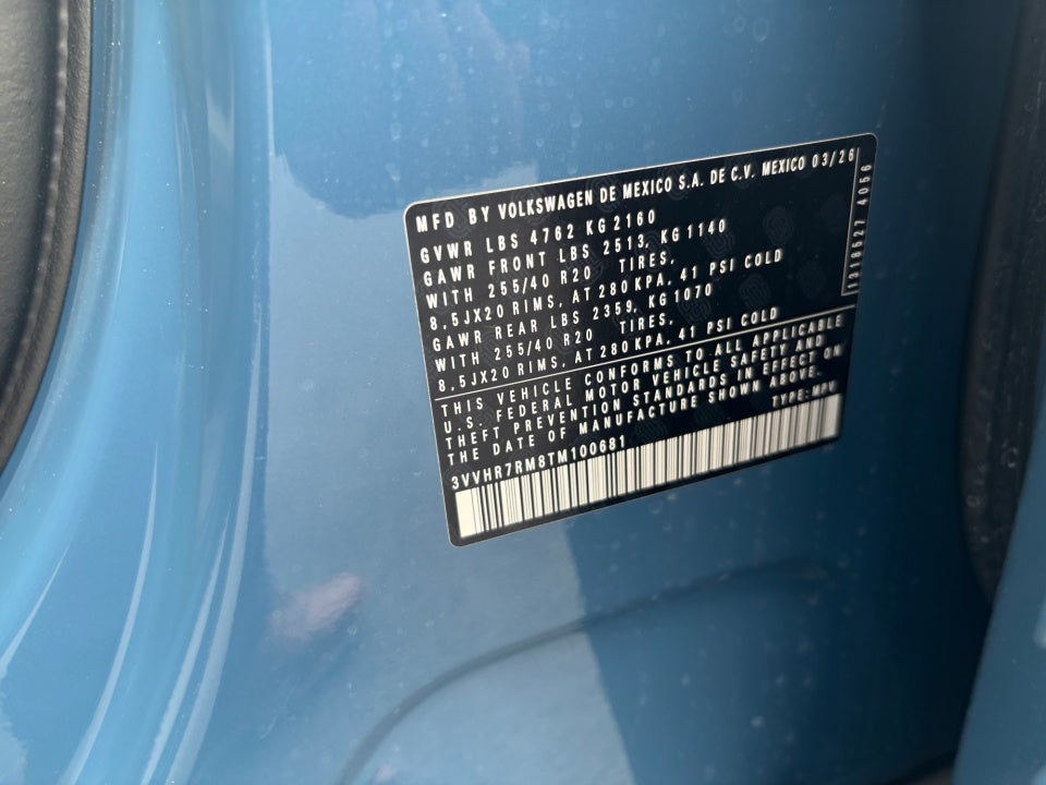 2026 Volkswagen Tiguan SE R-Line Black