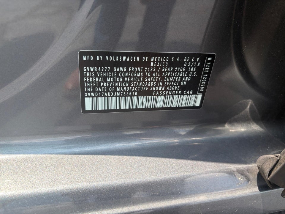 2018 Volkswagen Golf SportWagen S
