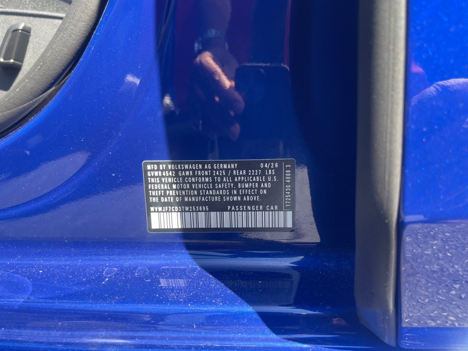 2026 Volkswagen Golf R 2.0T DSG