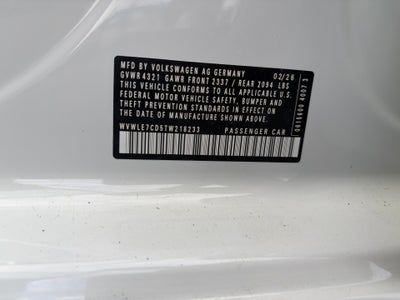2026 Volkswagen Golf GTI S