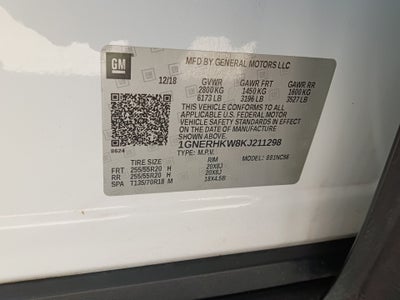 2019 Chevrolet Traverse LT Leather
