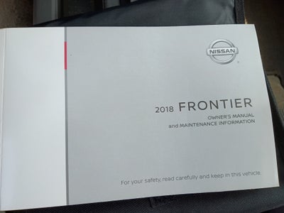 2018 Nissan Frontier SV V6