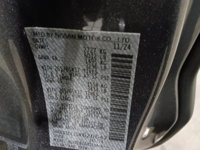 2025 Nissan Frontier SV