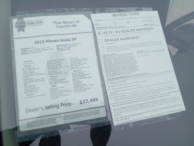 2023 Nissan Kicks SV
