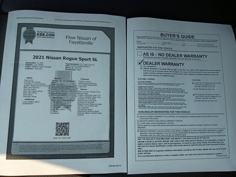 2021 Nissan Rogue Sport SL