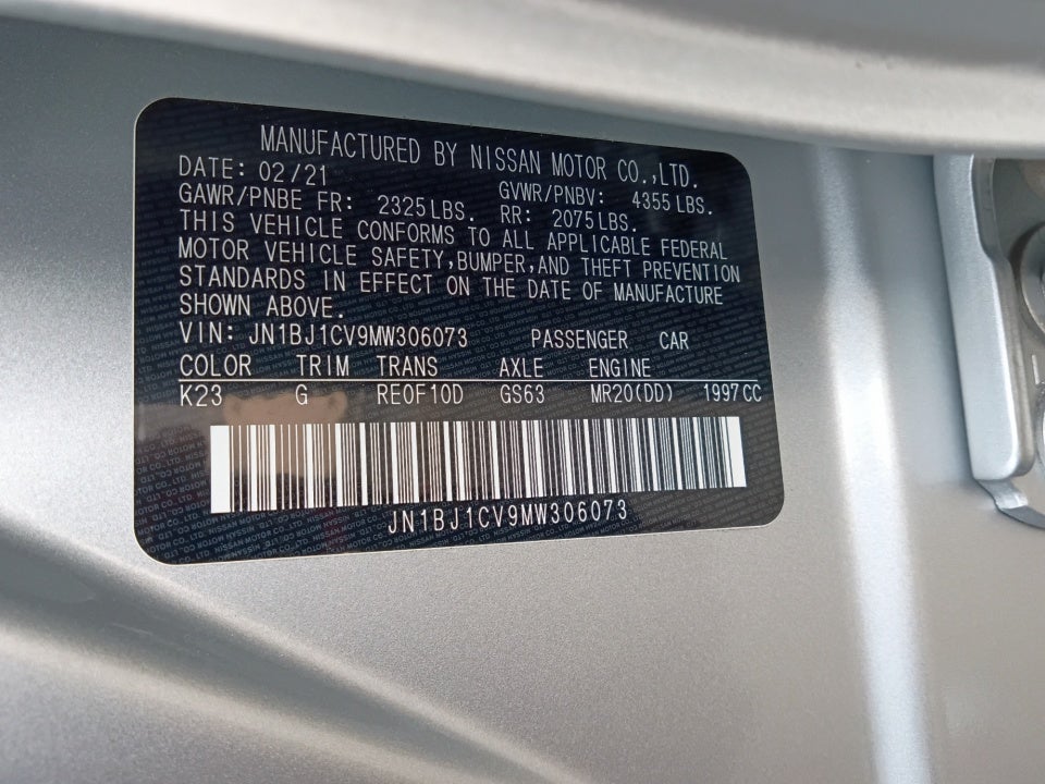 2021 Nissan Rogue Sport SL