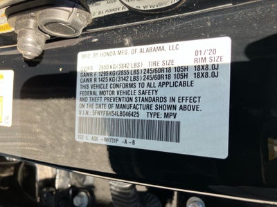 2020 Honda Pilot EX-L