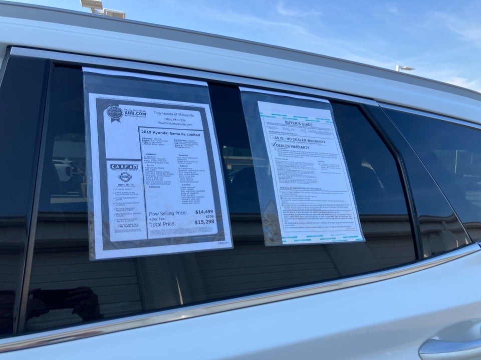2019 Hyundai Santa Fe Limited
