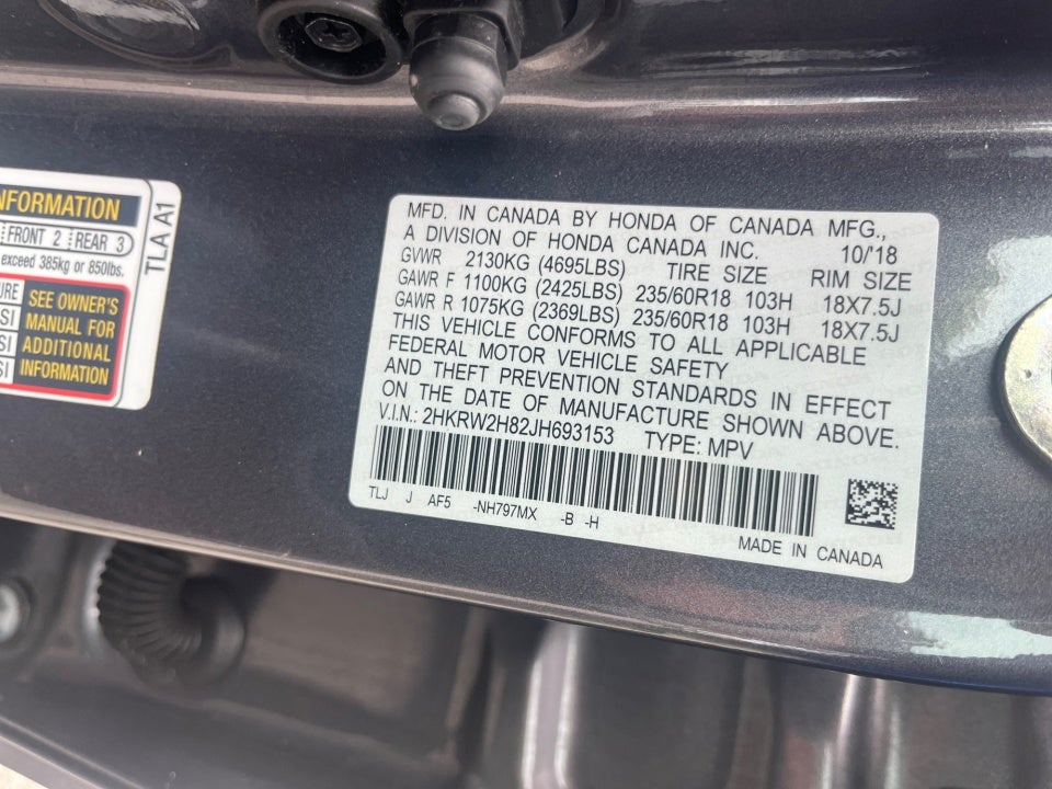 2018 Honda CR-V EX-L