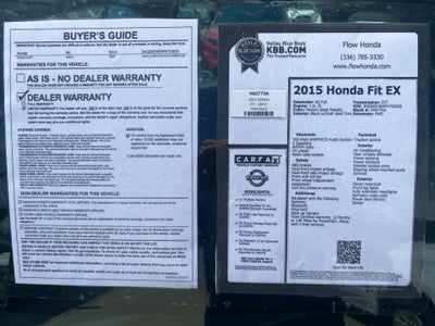 2015 Honda Fit EX