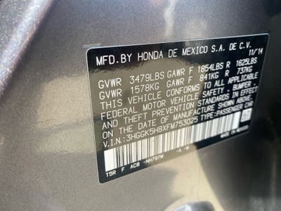 2015 Honda Fit EX