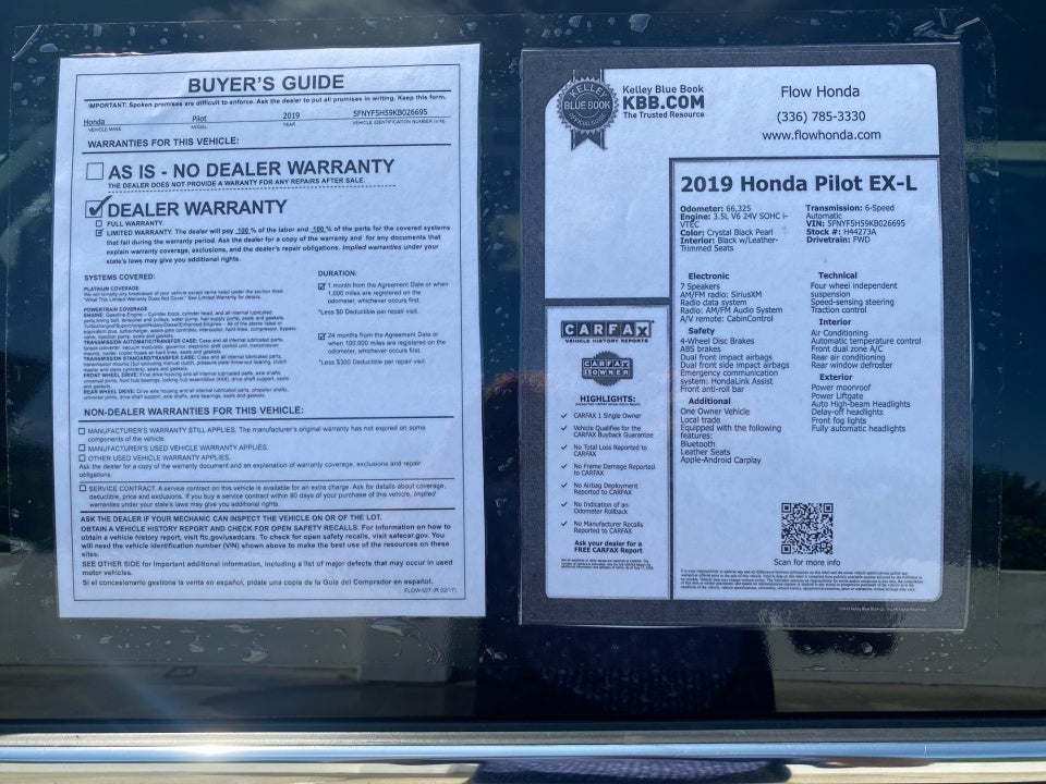 2019 Honda Pilot EX-L