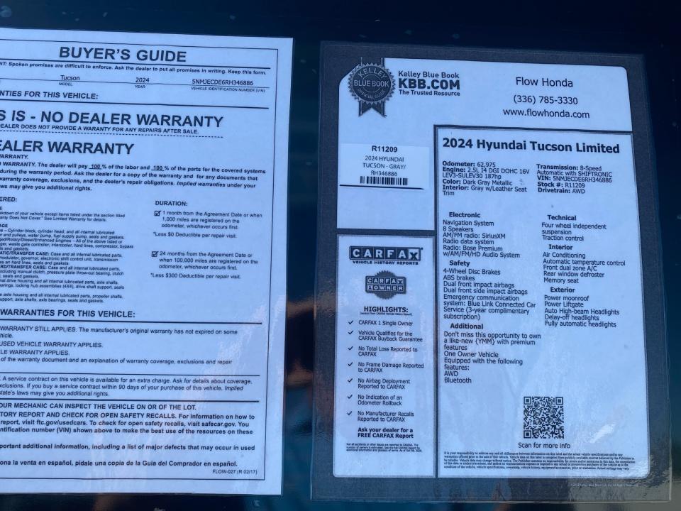 2024 Hyundai Tucson Limited