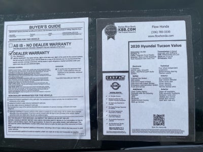 2020 Hyundai Tucson Value