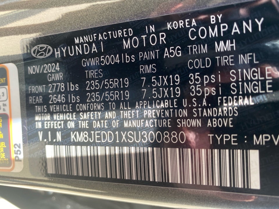 2025 Hyundai Tucson Hybrid Limited