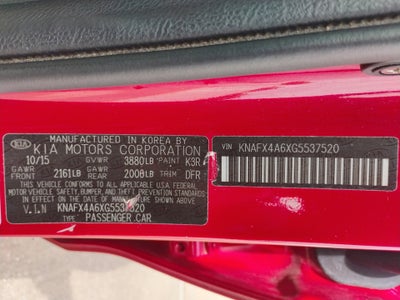 2016 Kia Forte LX