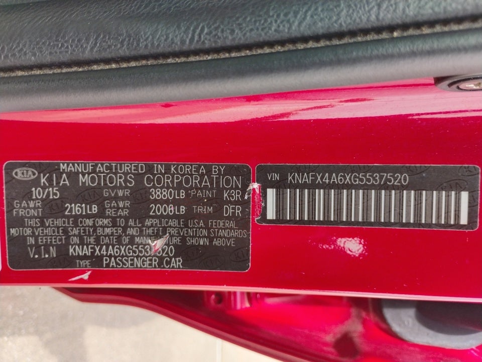 2016 Kia Forte LX