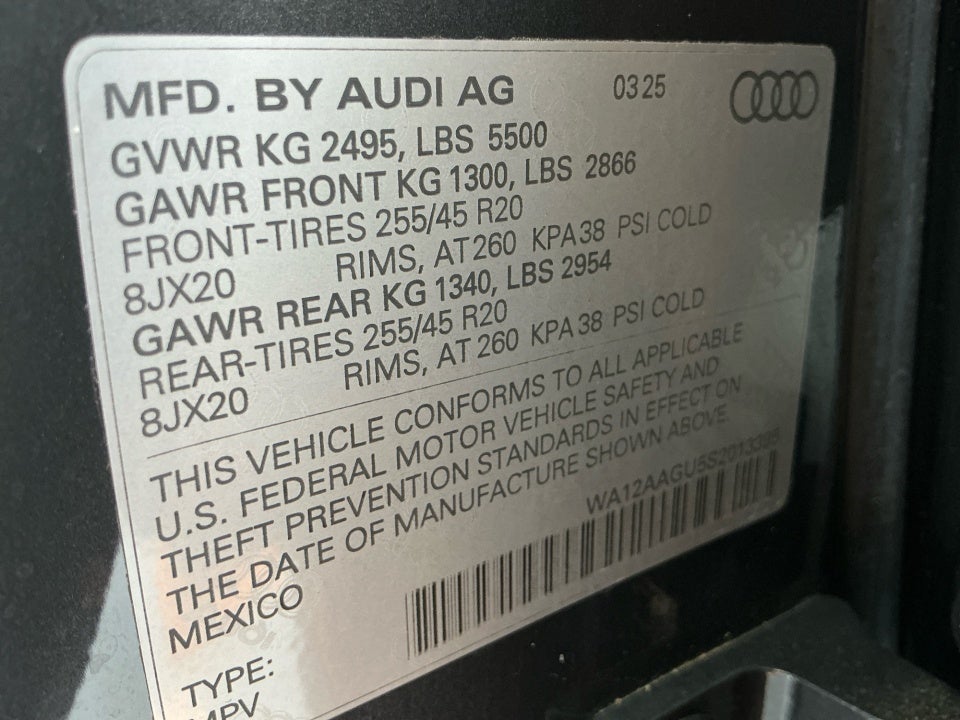 2025 Audi All-new Q5 Premium Plus