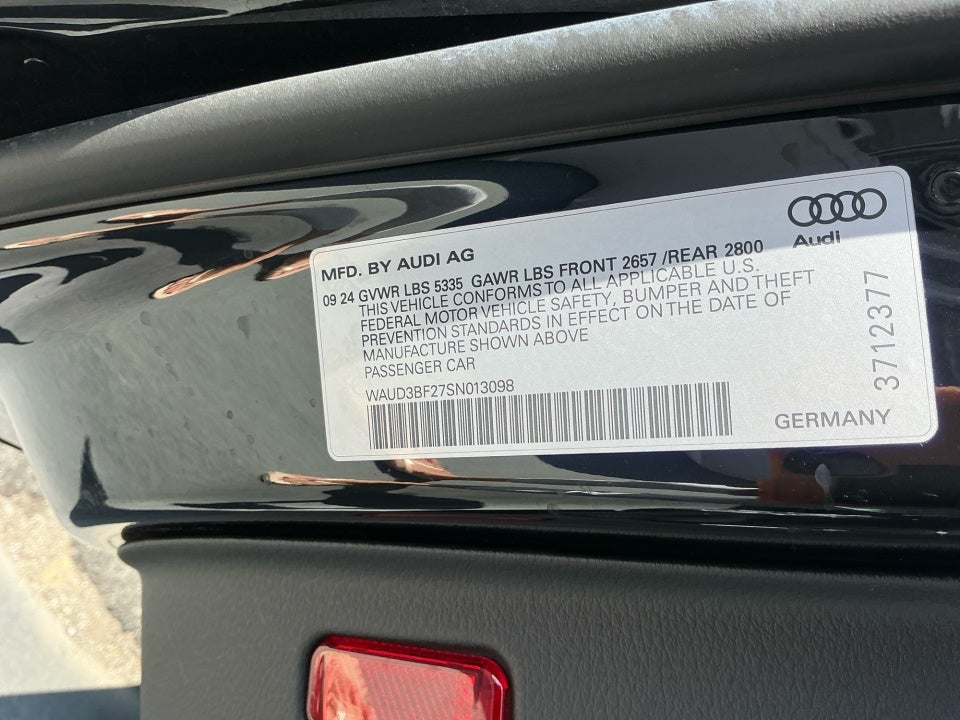 2025 Audi A6 Premium