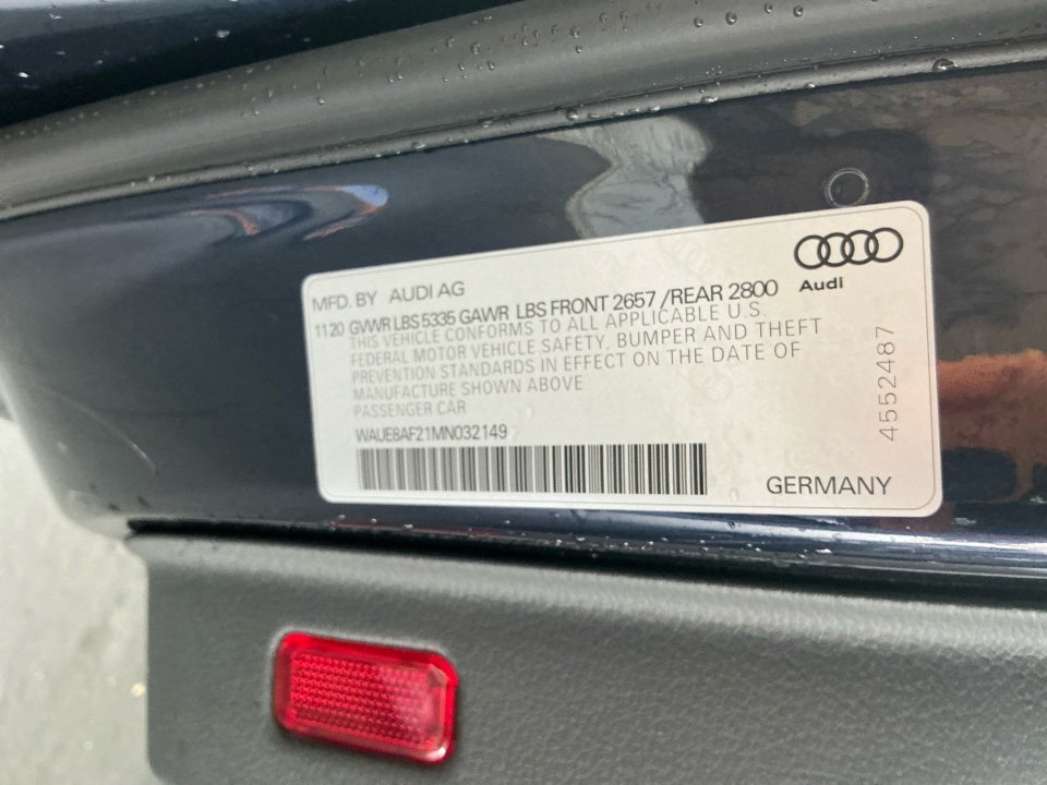 2021 Audi A6 Sedan Premium Plus