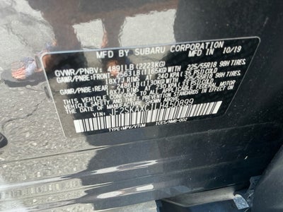2020 Subaru Forester Touring