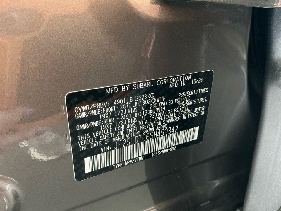 2025 Subaru Forester Touring