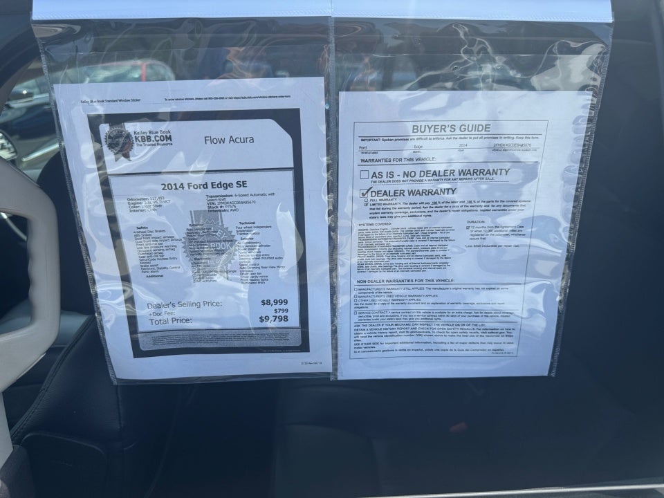 2014 Ford Edge SE