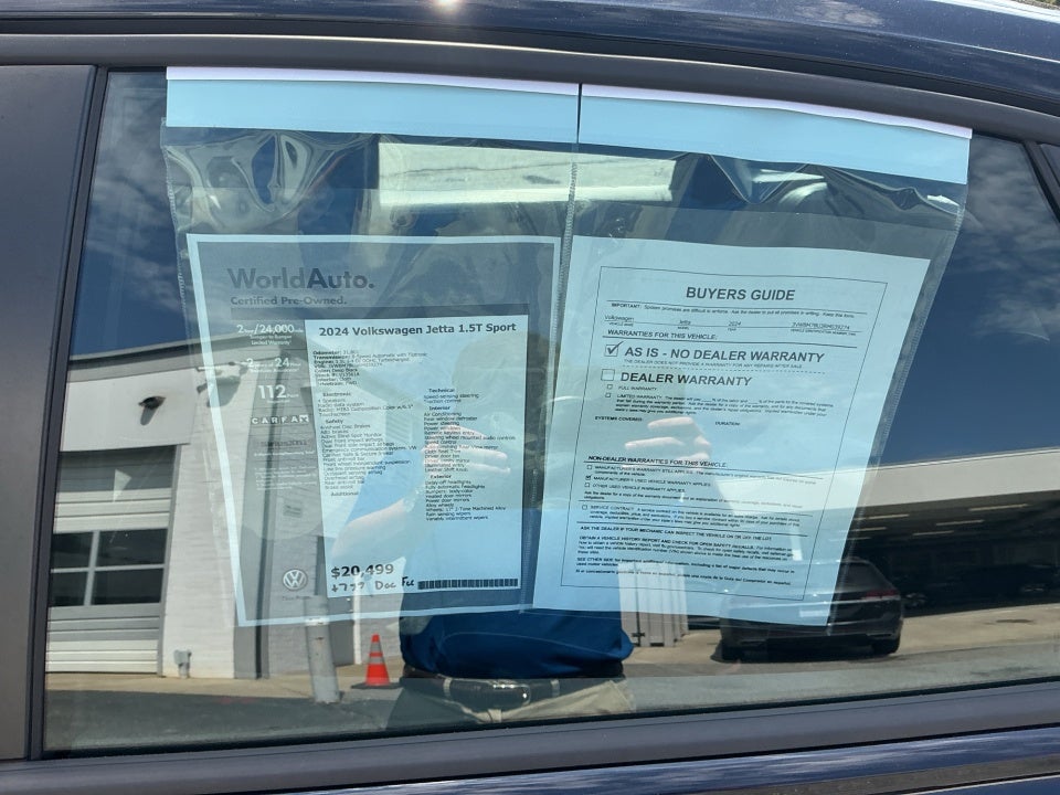 2024 Volkswagen Jetta 1.5T Sport