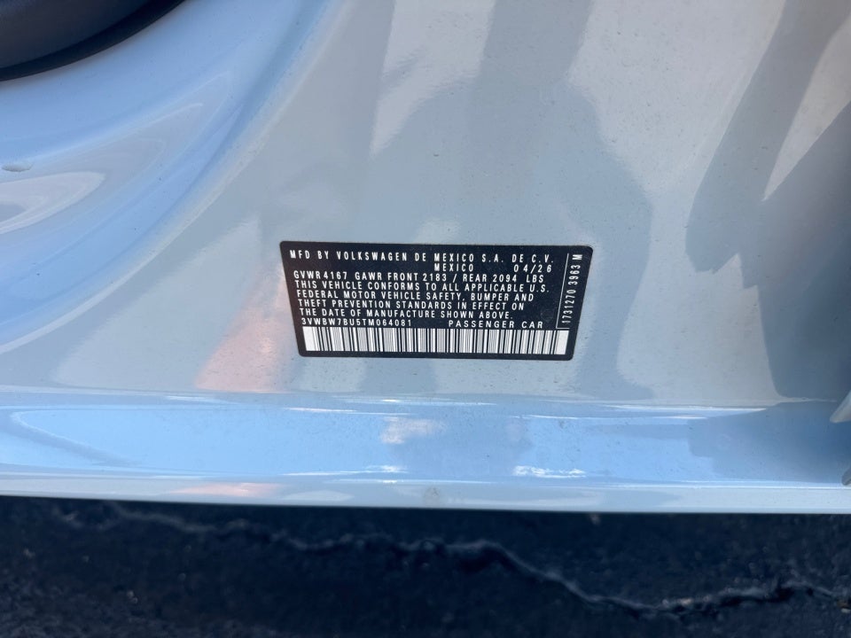 2026 Volkswagen Jetta Sport