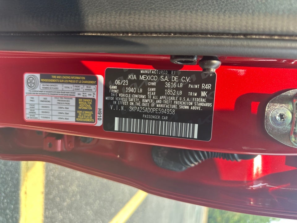2023 Kia Rio 5-Door S