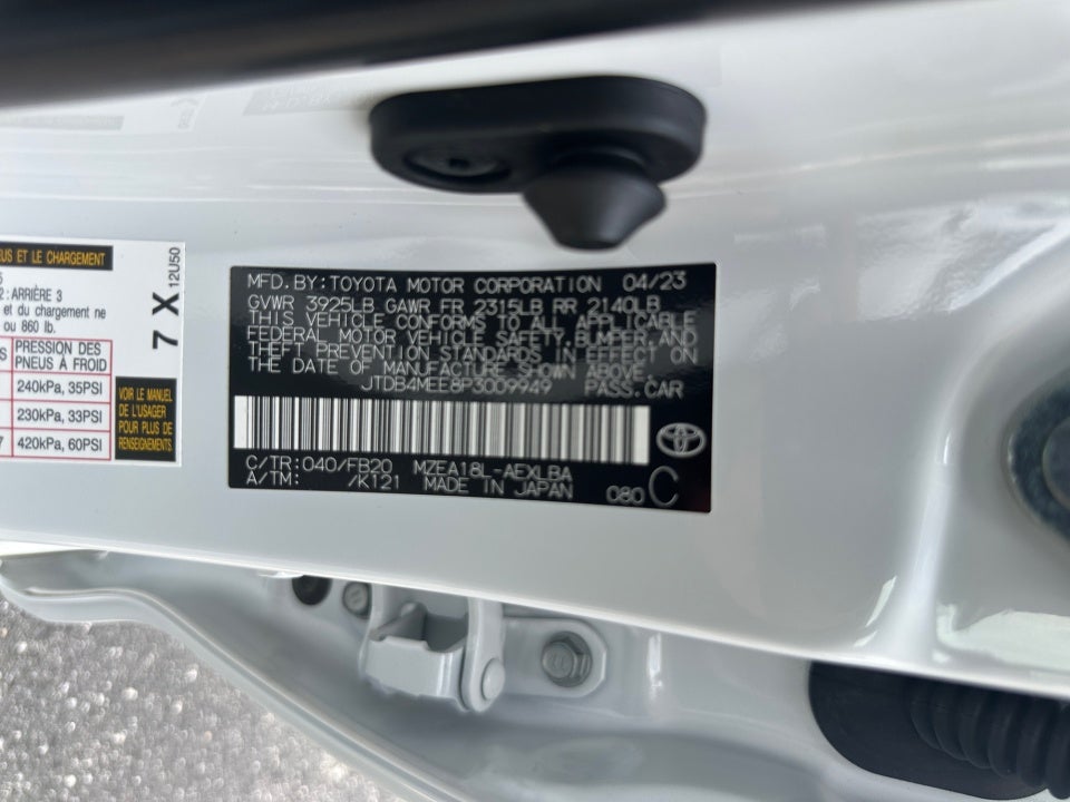 2023 Toyota Corolla LE