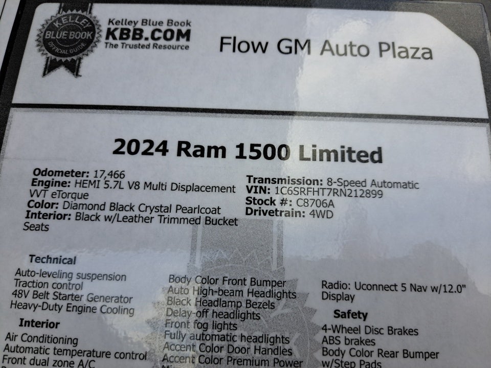2024 RAM 1500 Limited