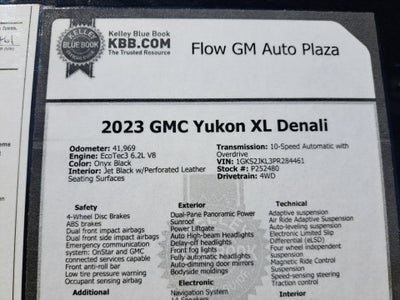 2023 GMC Yukon XL Denali