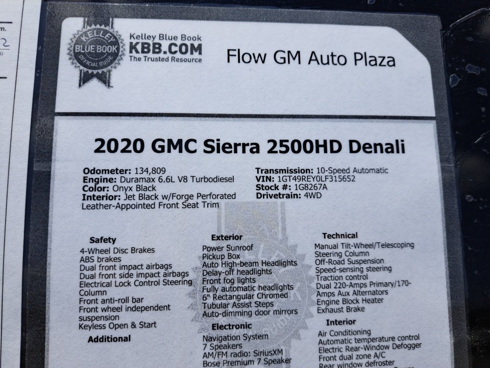 2020 GMC Sierra 2500HD Denali