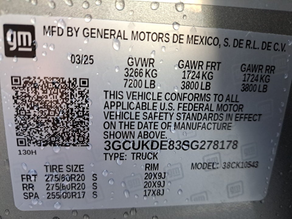2025 Chevrolet Silverado 1500 LT