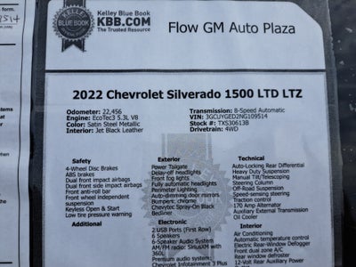 2022 Chevrolet Silverado 1500 LTD LTZ