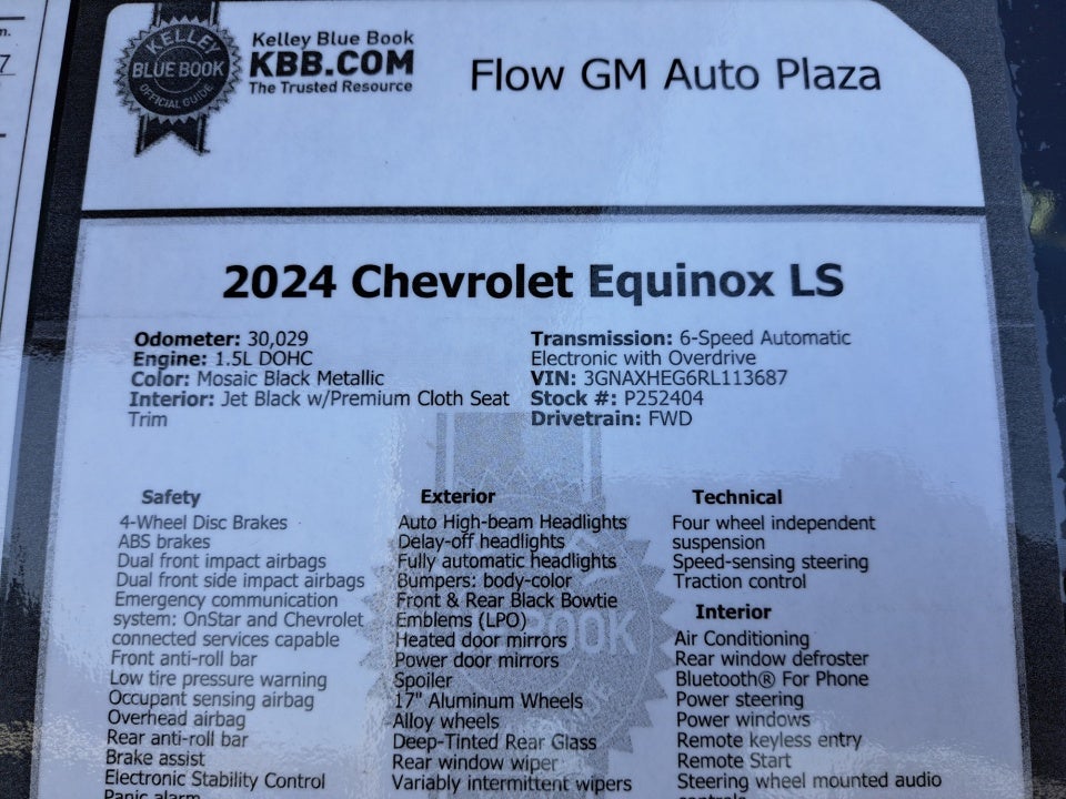 2024 Chevrolet Equinox FWD LS