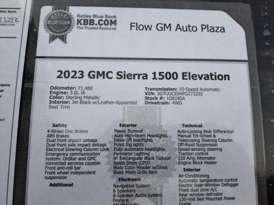2023 GMC Sierra 1500 Elevation