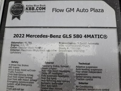 2022 Mercedes-Benz GLS 580 4MATIC®