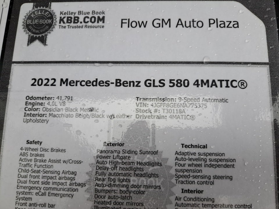 2022 Mercedes-Benz GLS 580 4MATIC®