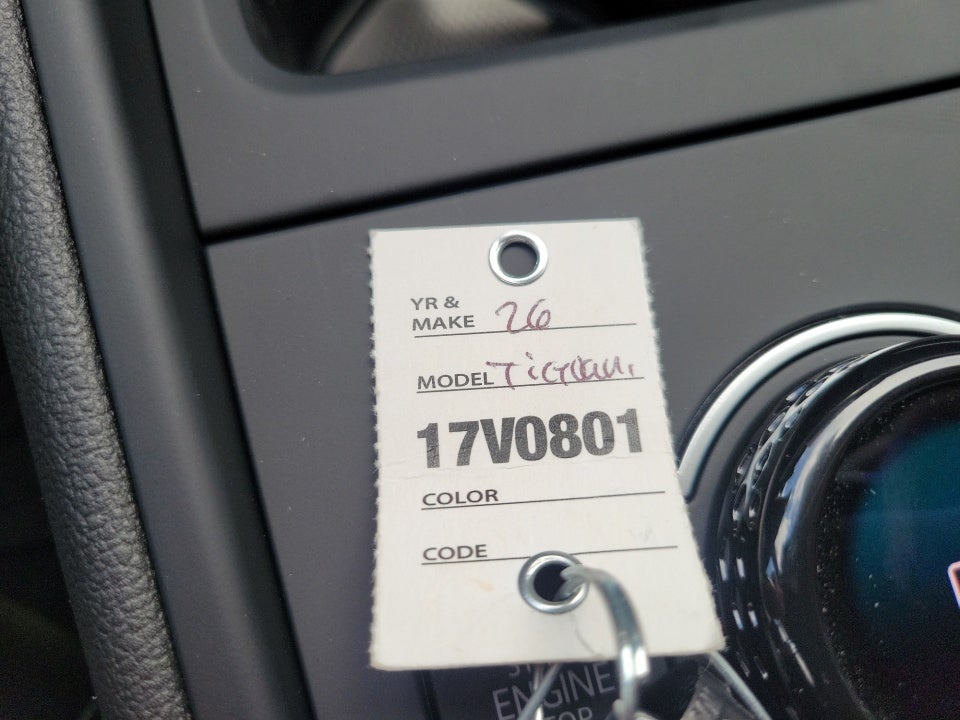 2026 Volkswagen Tiguan SE R-Line Black