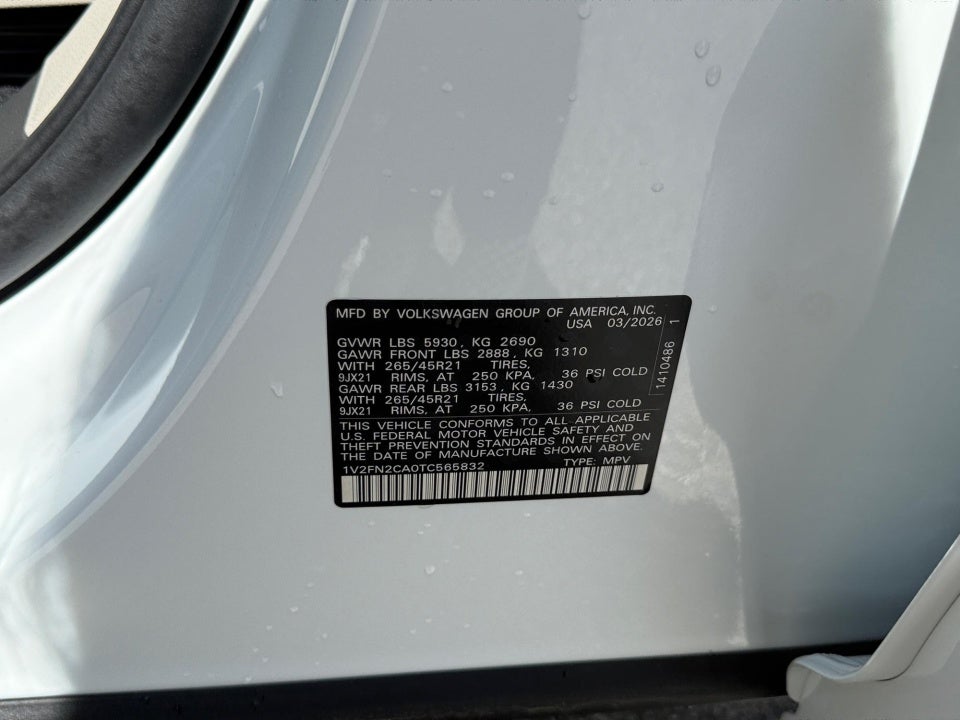 2026 Volkswagen Atlas SEL Premium R-Line