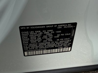 2026 Volkswagen Atlas SE with Technology