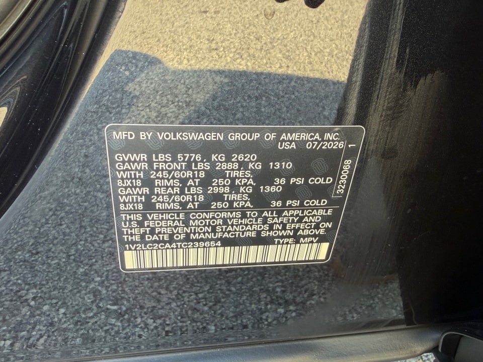 2026 Volkswagen Atlas Cross Sport 2.0T SE