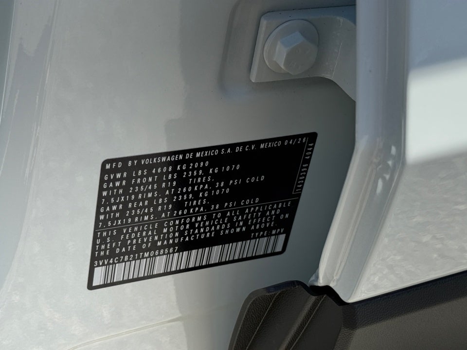 2026 Volkswagen Taos SEL