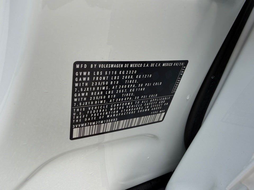 2026 Volkswagen Tiguan SE