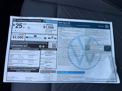 2026 Volkswagen Tiguan SE