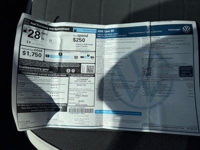 2026 Volkswagen Taos SE